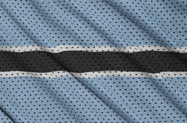 Bir polyester naylon spor giyim kafes fabri baskılı Botsvana Bayrağı