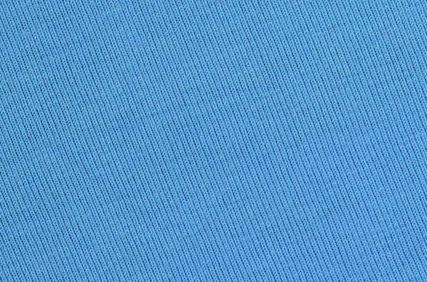 Текстура Тканини Синього Кольору Матеріал Виготовлення Сорочок Блузок — стокове фото