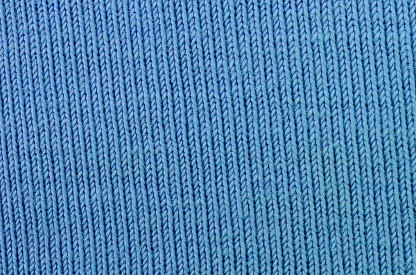 Textura Tela Color Azul Material Para Hacer Camisas Blusas — Foto de Stock