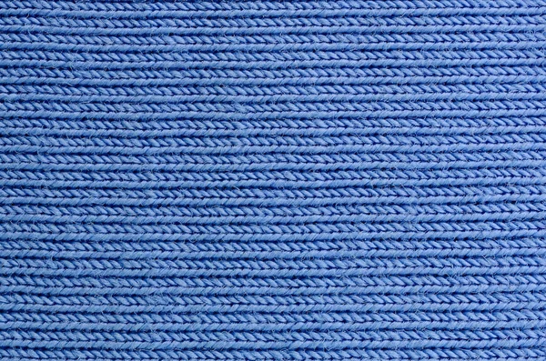 Текстура Ткани Голубого Цвета Материал Изготовления Рубашек Блузок — стоковое фото