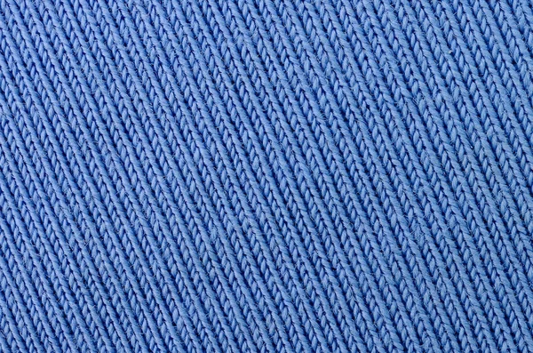 Textura Țesăturii Culoarea Albastră Material Pentru Face Tricouri Bluze — Fotografie, imagine de stoc