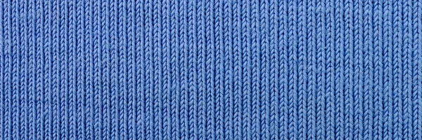 Texture Tissu Couleur Bleue Matériel Pour Fabrication Chemisiers Chemisiers — Photo