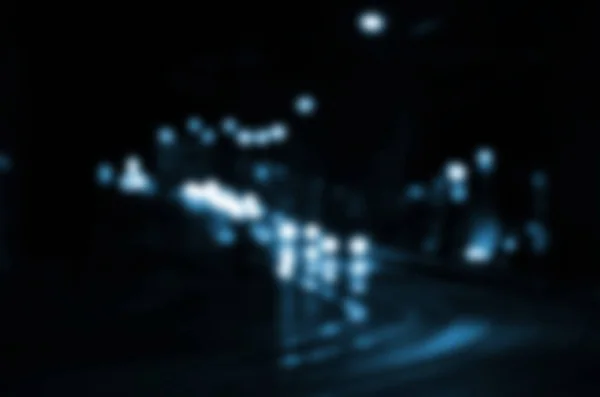 Blurred Adegan Malam Lalu Lintas Jalan Gambar Defocused Mobil Bepergian — Stok Foto