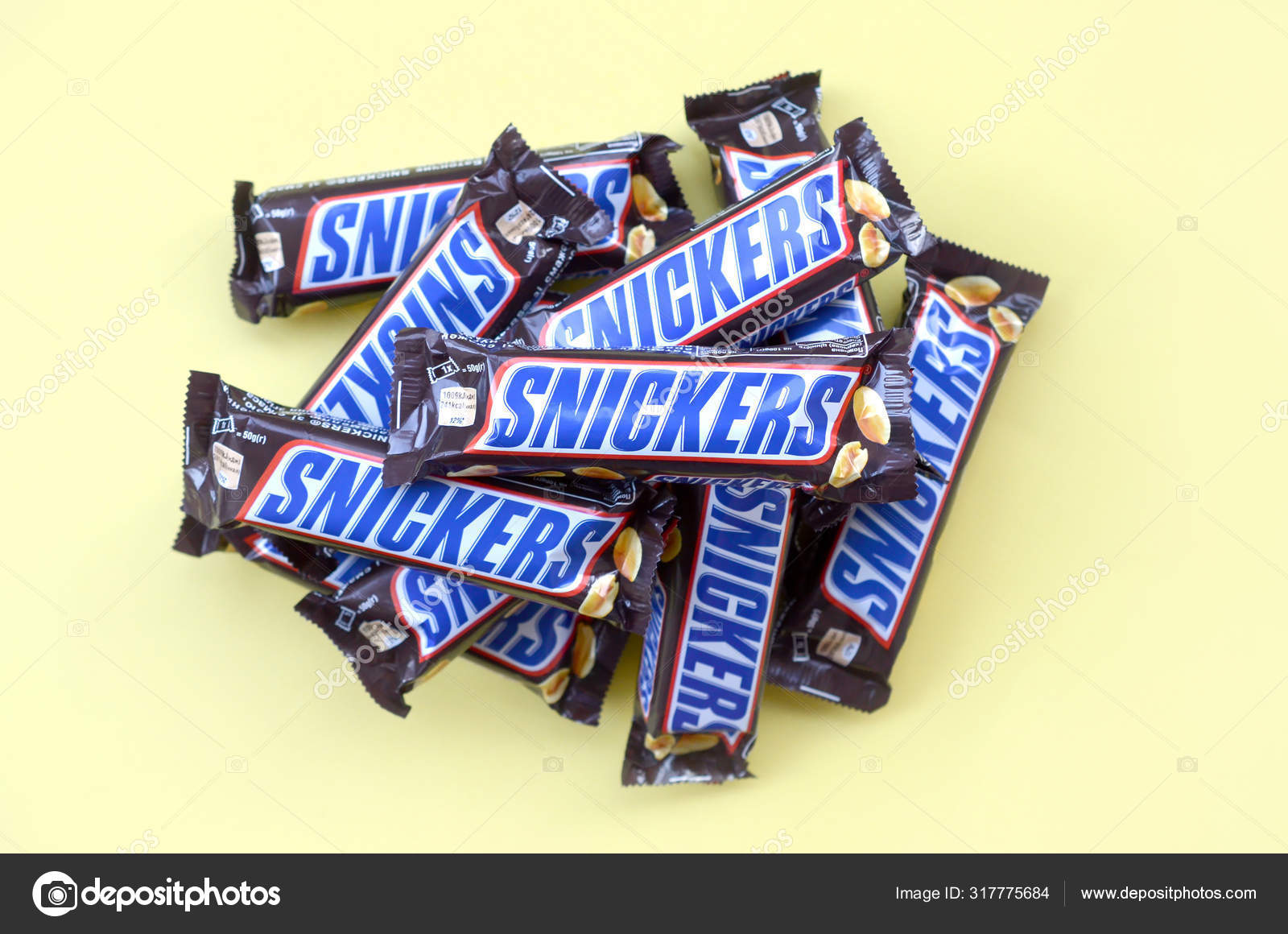 yellow snickers