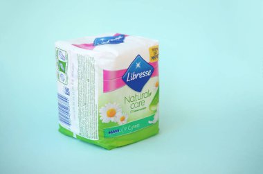 Libresse defter paketi. Libresse, Sca 'ya ait uluslararası bir kadın hijyen ürünleri markası.