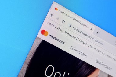 Ana kart web sitesinin ana sayfası PC, URL - maste