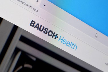 Bausch Health web sitesinin ana sayfası PC, URL - ba