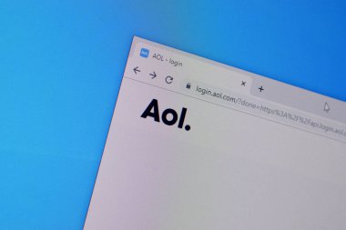Aol web sitesinin Pc, url - aol.com üzerindeki anasayfası.