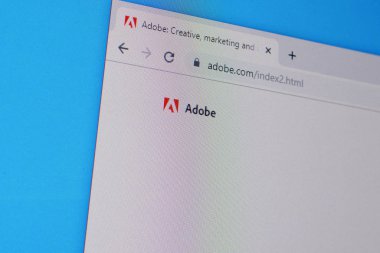Pc, url - adobe.com 'da adobe web sitesinin anasayfası.