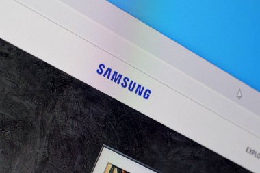 Samsung web sitesinin ana sayfası PC, url - samsung.