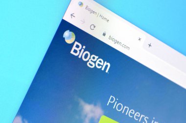 Pc, url - biogen.co 'nun gösterildiği web sitesinin anasayfası