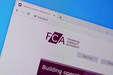 PC, URL - fca.org.uk sitesinde fca org web sitesinin ana sayfası.