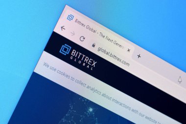 Pc, url - global.b sitesinde Bitrex web sitesinin ana sayfası