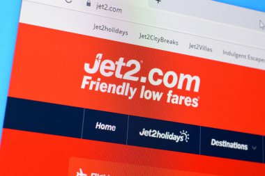 Jet 2 web sitesinin ana sayfası Pc, URL - jet2.com.