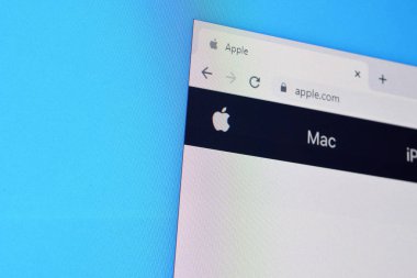 Apple web sitesinin ana sayfası Pc, url - apple.com.