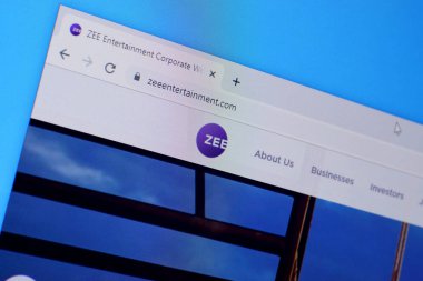 Zee eğlence sitesinin ana sayfası Pc, url - zeeentertainment.com 'da.