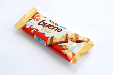 Kinder Bueno beyaz çikolatası, İtalyan çok uluslu şekerleme üreticisi Ferrero 'nun bir markasıdır.