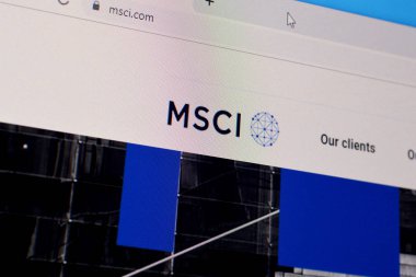 msci web sitesinin ana sayfası Pc, url - msci.com.
