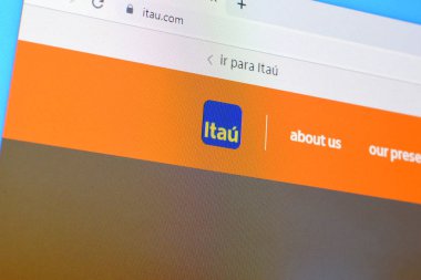 Pc, url - itau.com 'da itau web sitesinin ana sayfası.
