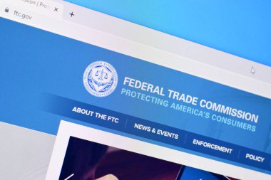 Pc, url - ftc.gov 'un görüntülendiği ftc web sitesinin ana sayfası.