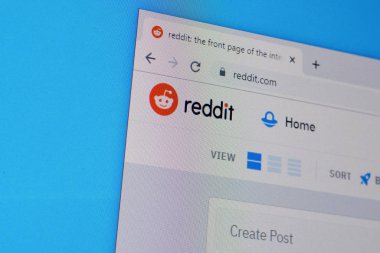 Reddit web sitesinin ana sayfası Pc, URL - reddit.co