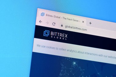 Pc, url - global.b sitesinde Bitrex web sitesinin ana sayfası