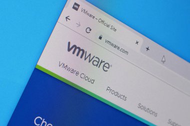 Vmware web sitesinin ana sayfası Pc, URl - vmware.co