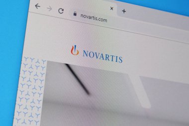 Novartis web sitesinin Pc, URL - Novarti sayfası
