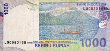 Pulau Maitara Dan Tidore Endonezya üzerine 1000 rupiah banknot, Endonezya 'nın eski para birimi