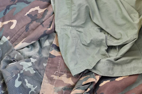 Camouflage background texture as backdrop for army and military design projects — 스톡 사진
