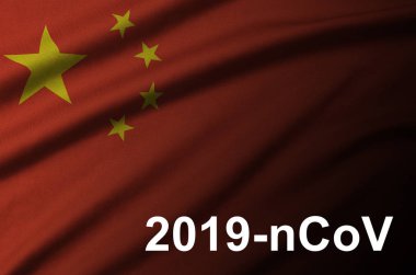 2019-Ncov Novel Corona virüs konsepti. Wuhan şehrinden solunum sendromu. Çin enfeksiyonu