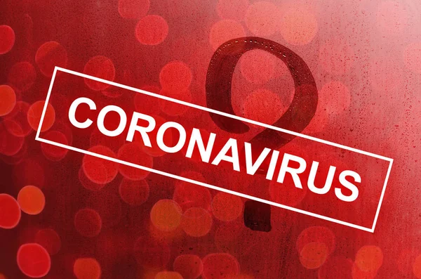 Konsep virus MERS-CoV Novel Corona. Middle East Respiratory Syndrome abstrak kolase. Infeksi Cina — Stok Foto