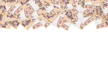Yeni Belarus para kalıbı. 20 ruble. 2009 yılında Beyaz Rusya 'daki banknotlardan sonra geliştirilmiştir.