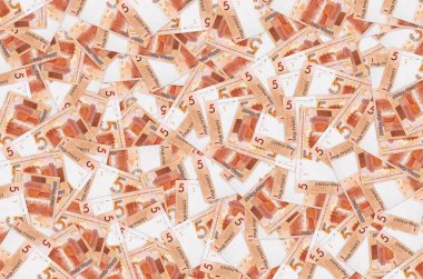 Kamenets Kulesi Kamyenyet 'te Belarus 5 Rubleu banknot deseni 2009