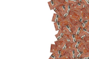 Kanada Sahil Güvenlik Gemisi Amundsen Araştırma Buzkıranı Kanada 'da 50 Dolar 2012 Polymer Banknote modeli