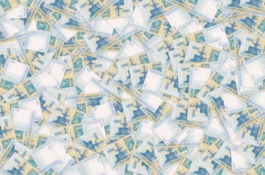 Macaristan 'daki Visegrad Kraliyet Çeşmesi 1000 Forint 2006 Banknota deseni