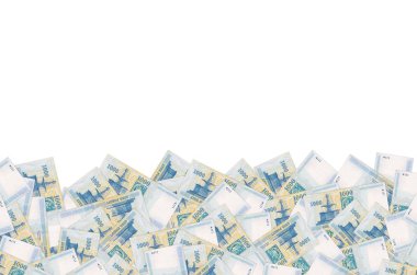 Macaristan 'daki Visegrad Kraliyet Çeşmesi 1000 Forint 2006 Banknota deseni