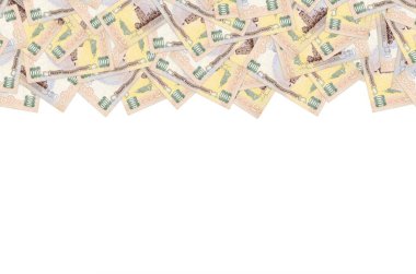 Eski Ukrayna 100 Hryvnia banknotundan Kyiv 'deki Aziz Sophia Katedrali