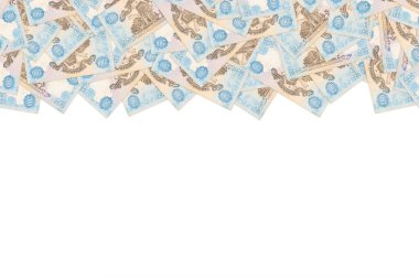 Lutsk 'taki Kale Kulesi. Eski Ukrayna 200 Hryvnia faturası 1994 Banknote.