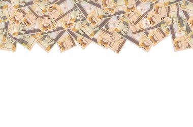 Gregorio Luperon 'un portresi Dominik Cumhuriyeti' nin parasıyla yirmi pezoluk eski bir banknotla tasvir edildi.