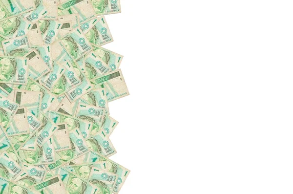 Republiker Effigy porträtt avbildas som byst på gamla en riktig not brasilianska pengar — Stockfoto