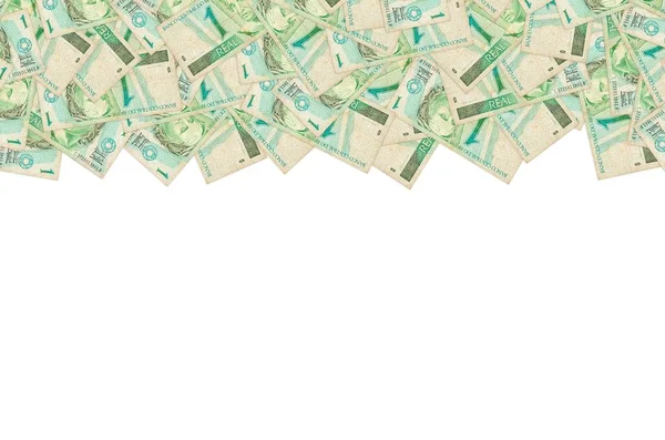 Republics Effigy portré ábrázolt mellszobor régi egy igazi megjegyzés brazil pénz — Stock Fotó