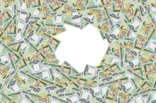 Billete de 1000 rupias de Sri Lanka — Foto de Stock