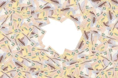 Eski Ukrayna 100 Hryvnia banknotundan Kyiv 'deki Aziz Sophia Katedrali