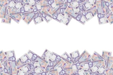 Manuel A Roxas 'ın 100 Piso Filipinler' deki para faturası. Yakın çekim düzeni.