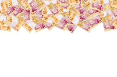 Yeni Belarus para kalıbı. 20 ruble. 2009 yılında Beyaz Rusya 'daki banknotlardan sonra geliştirilmiştir.