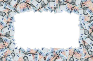 Kral Bhumibol Adulyadej 'in 50 Baht Tayland para faturası.