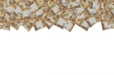 Macaristan 'dan Prens Gabor Bethlen portresi 2000 Forints 2017 Banknote deseni