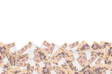 Yeni Belarus para kalıbı. 20 ruble. 2009 yılında Beyaz Rusya 'daki banknotlardan sonra geliştirilmiştir.