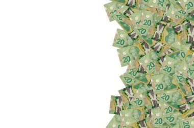 Majesteleri Kraliçe Il. Elizabeth Kanada 'dan 20 Dolar 2012 Polymer Banknotlar deseni